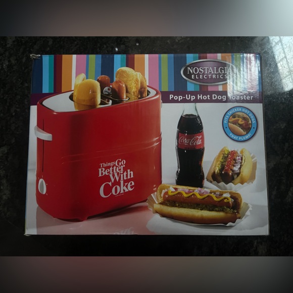 Coca Cola Kitchen Nostalgia Electrics Coca Cola Popup Hot Dog